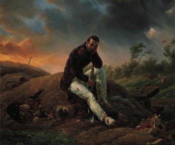 賀拉斯 貝內特 Horace Vernet, The Soldier on the Field of Battle 賀拉斯 貝內特 Horace Vernet, The Soldier on the Field of Battle